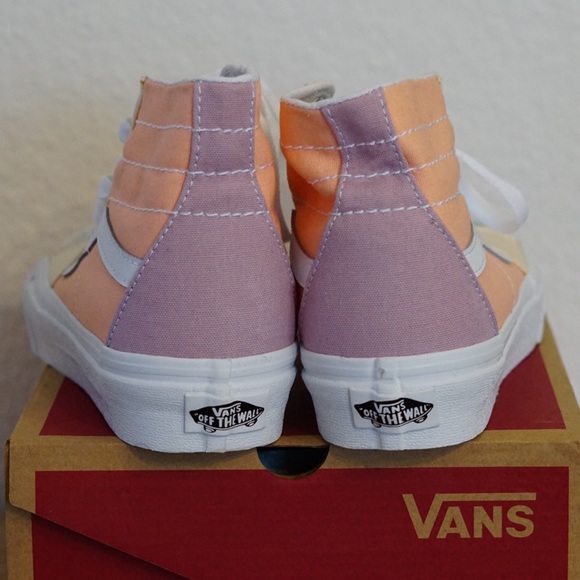 Vans Sk8-Hi Tapered Pastel Block Multi/True Women’s size 6 - Picture 7 of 10